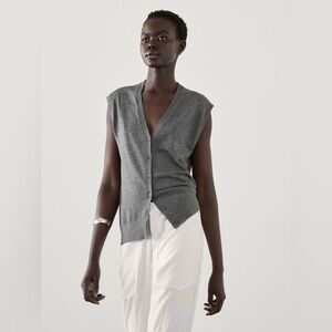 Massimo Dutti Cotton Cashmere Vest